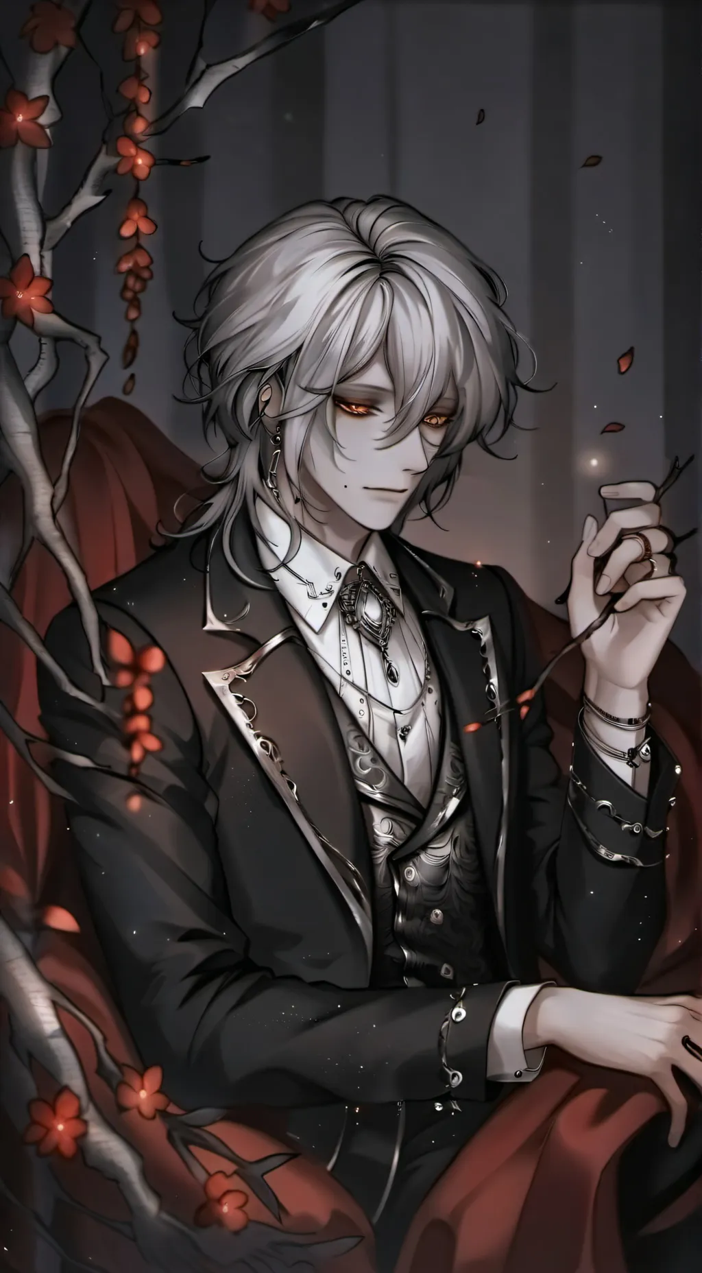 ai character: Mark background