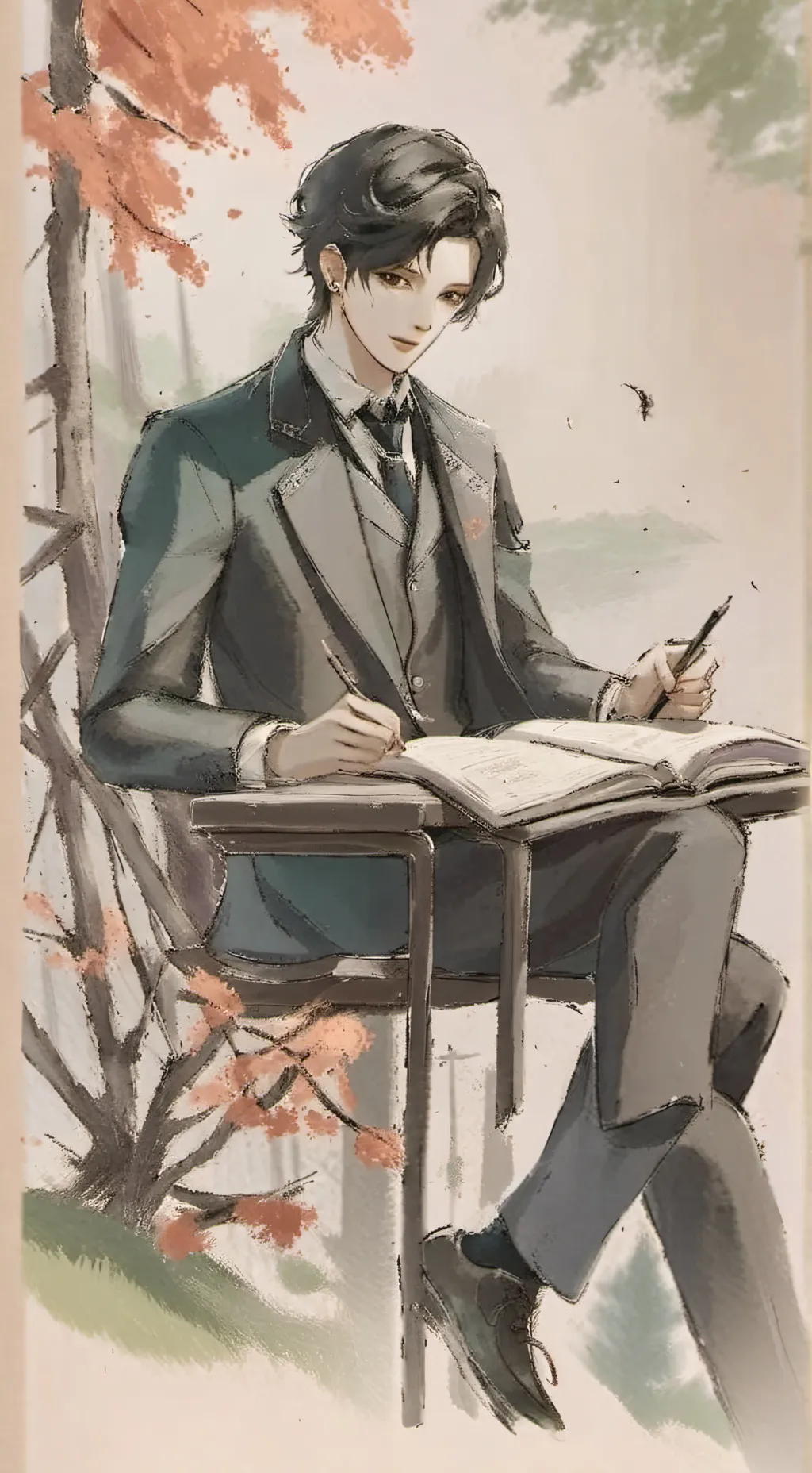 ai character: creep principle background