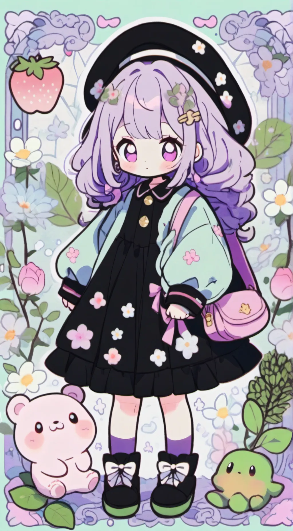 ai character: Мия background