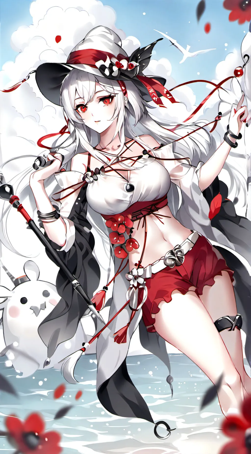 ai character: Amanda  background