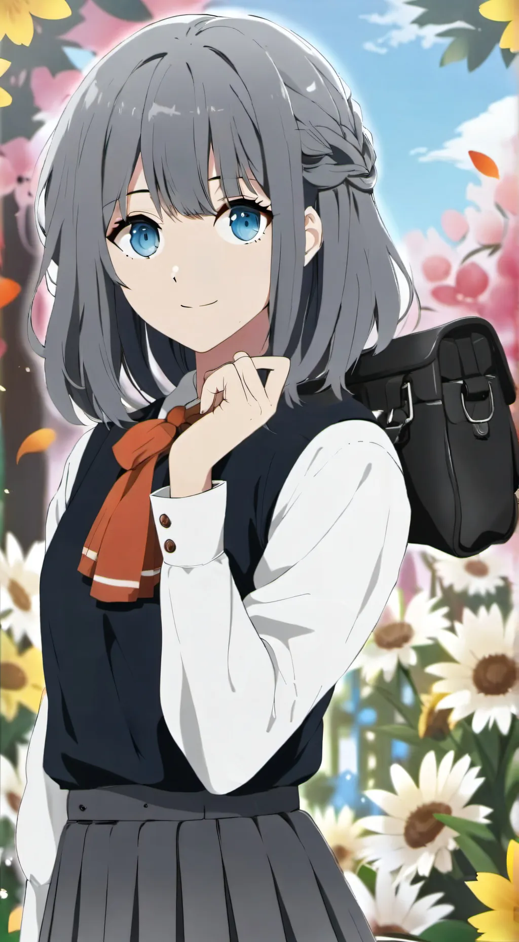 ai character: Ruby  background