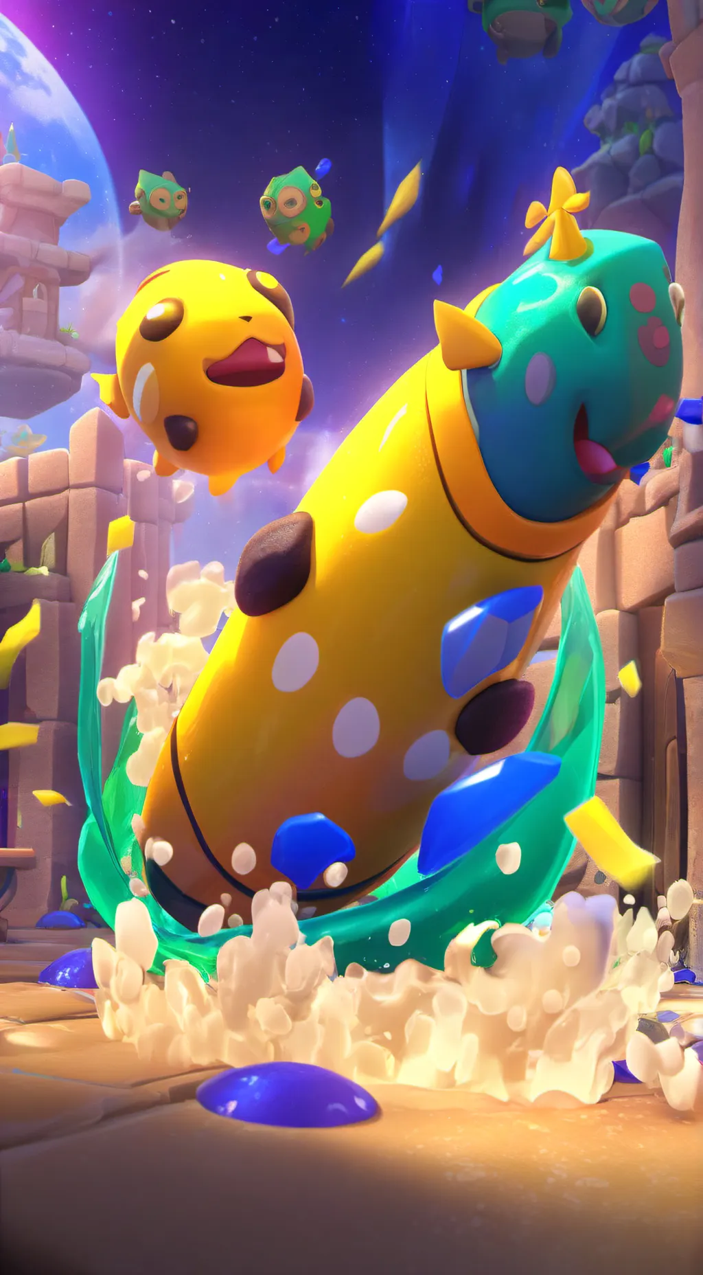 ai character: ❤️🧡💛💚💙Powers💜🩷🤎🖤🤍 background