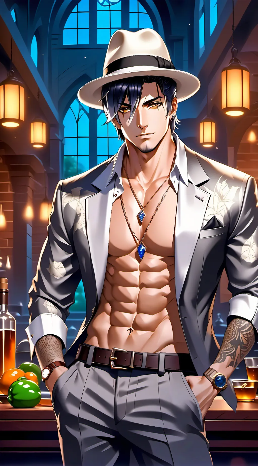 ai character: Matteo background