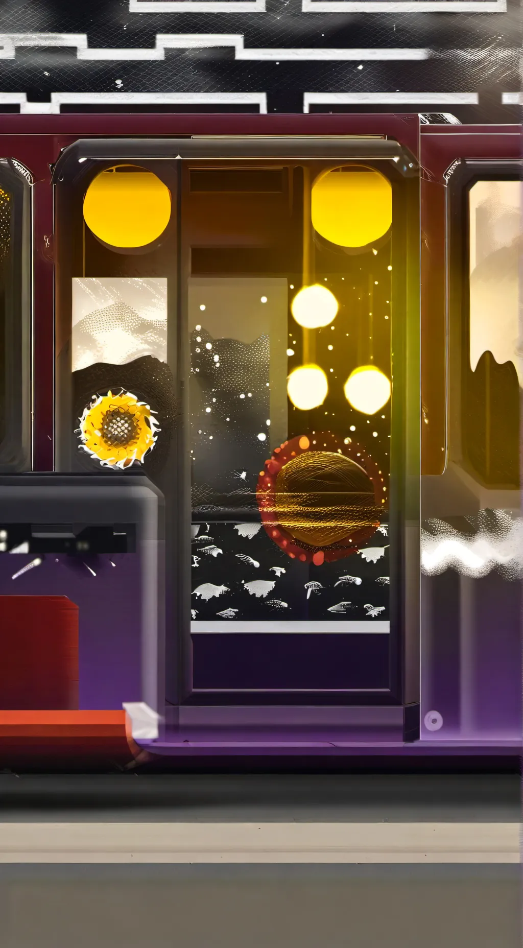 ai character: MD concert background