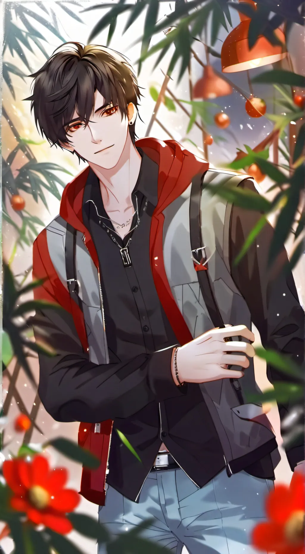 ai character: Alexander  background