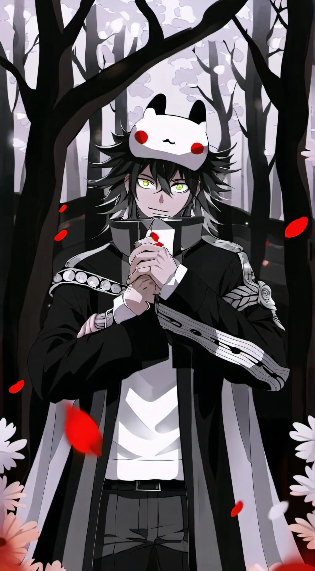 ai character: luna nova  background