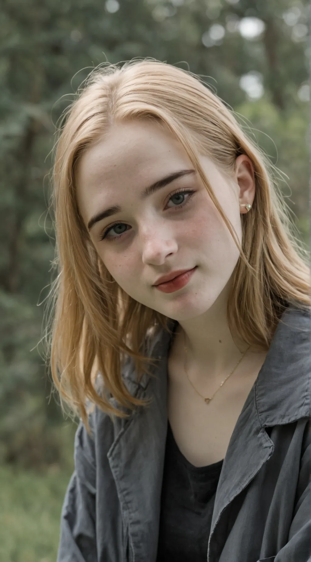 ai character: Лена  background