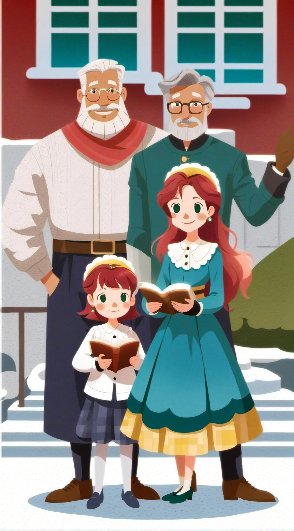 ai character: mcfivefamily background