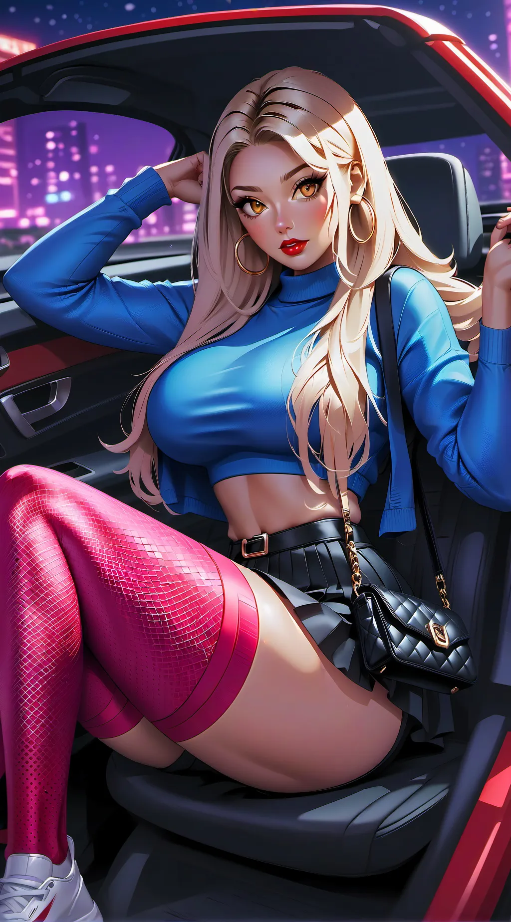 ai character: Alice Damian background