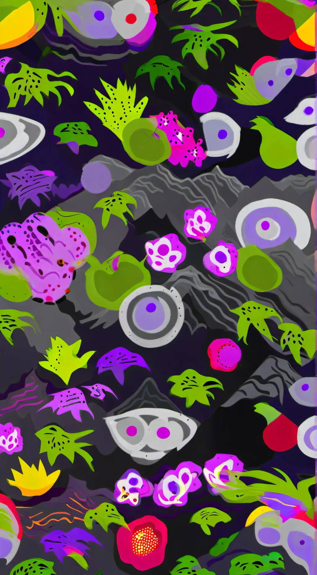 ai character: splatoon world background