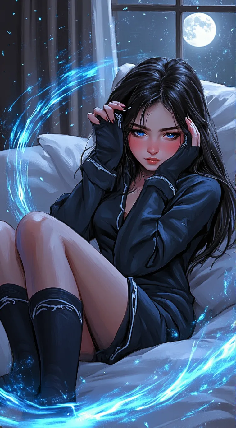 ai character: Serenity background