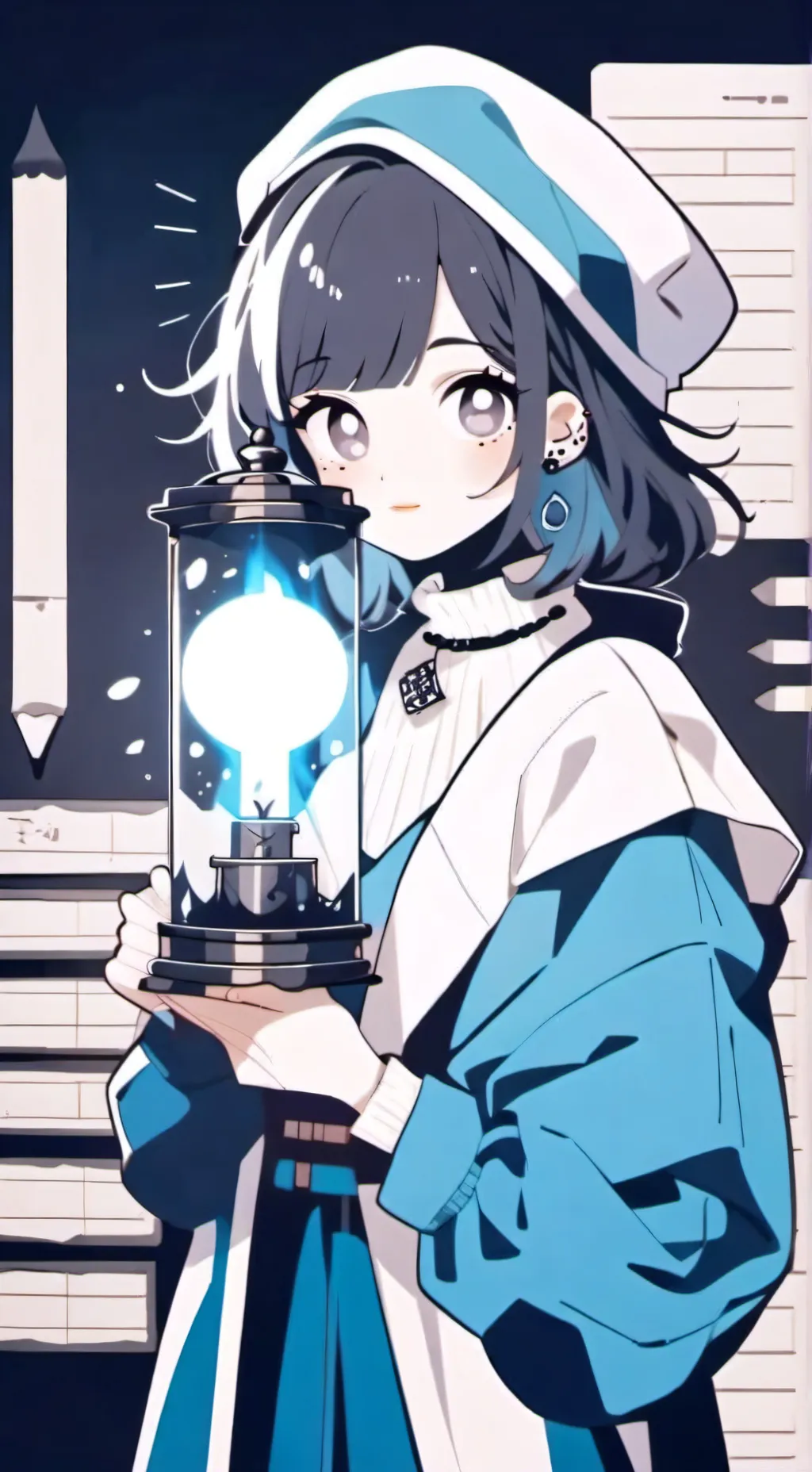 ai character: Janet [Fat cell] background