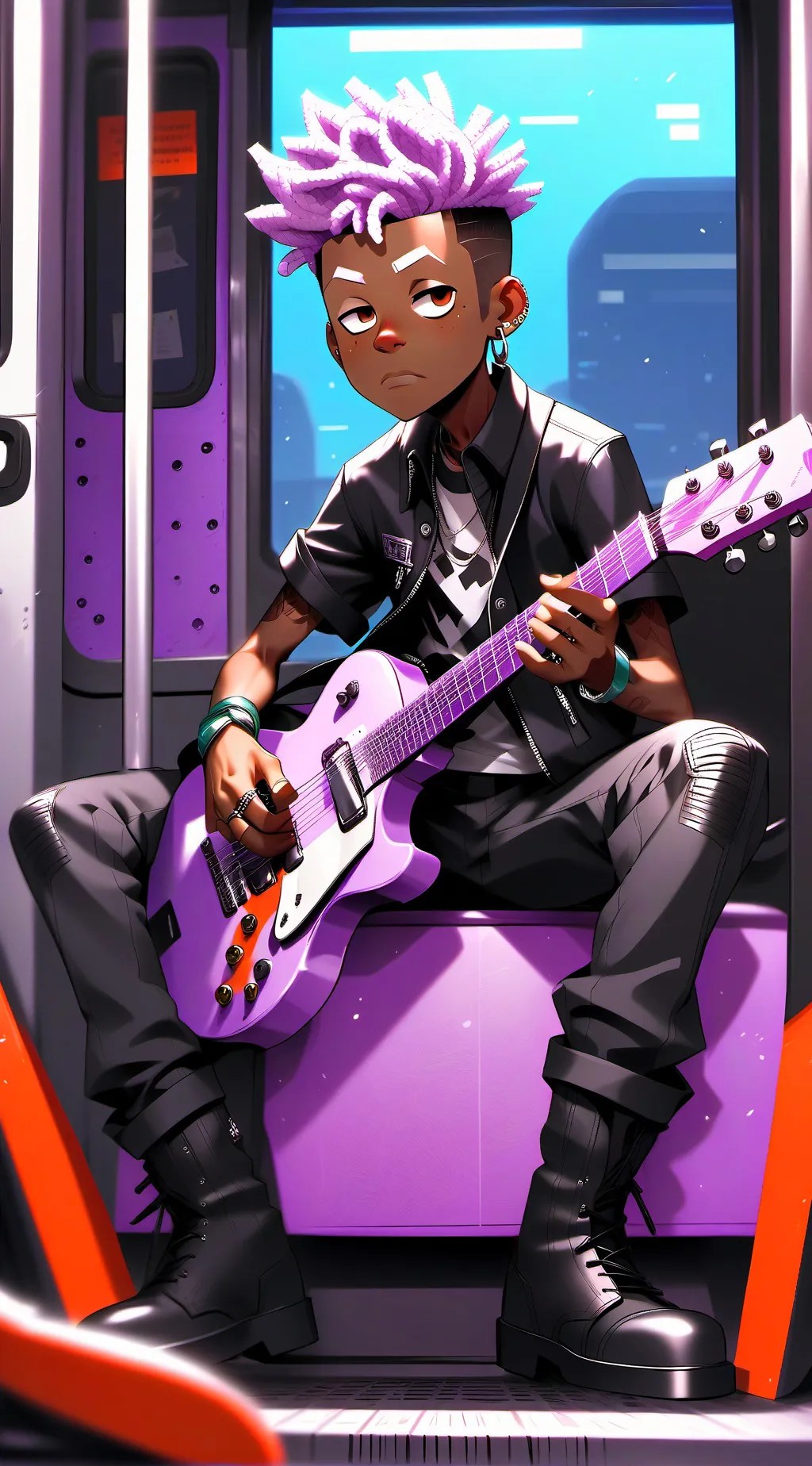 ai character: Frolic background