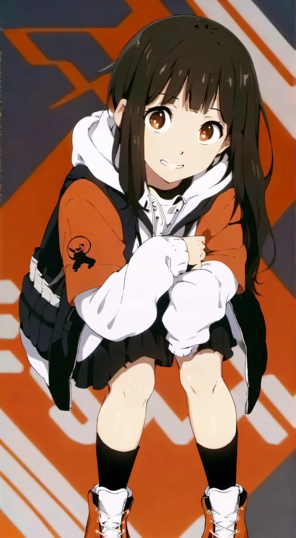 ai character: Geneviève  background