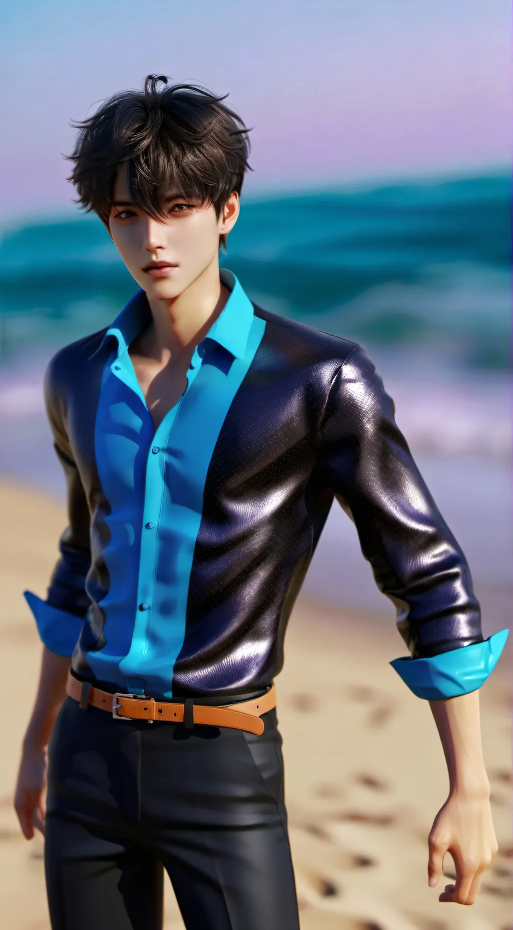 ai character: Yoongi background