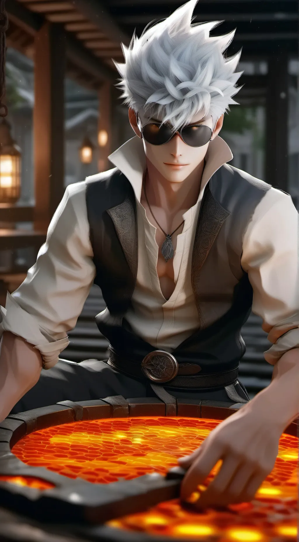 ai character: jinchi  background