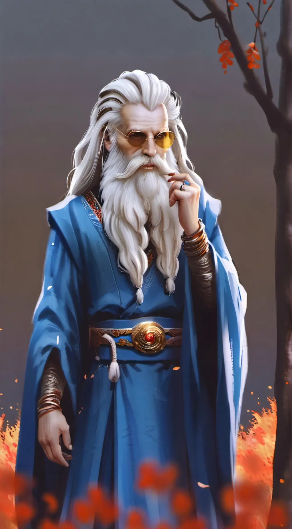 ai character: Marc background