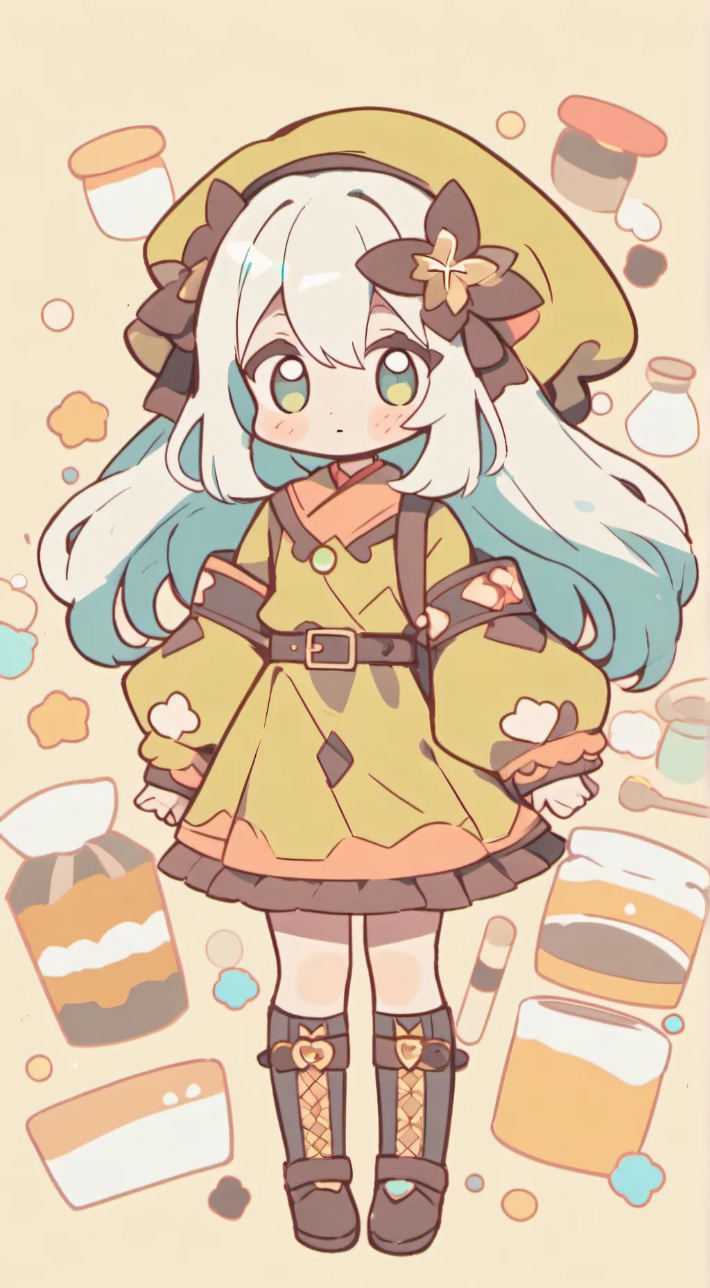 ai character: дочь аня  background