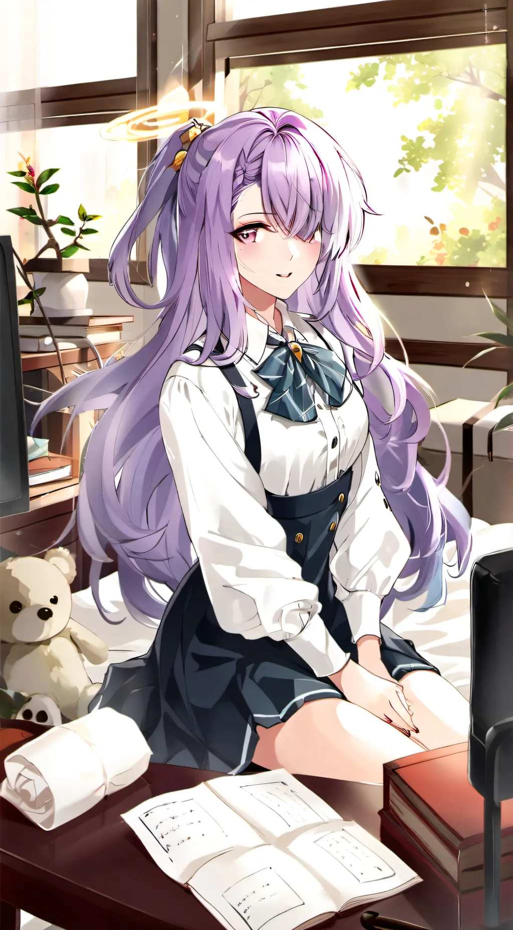 ai character: Nevah background