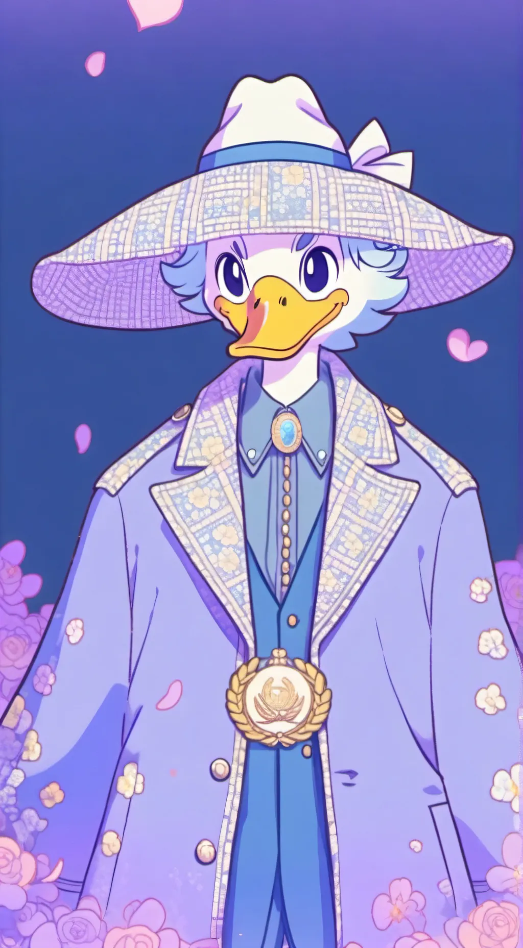 ai character: el criminal pato background