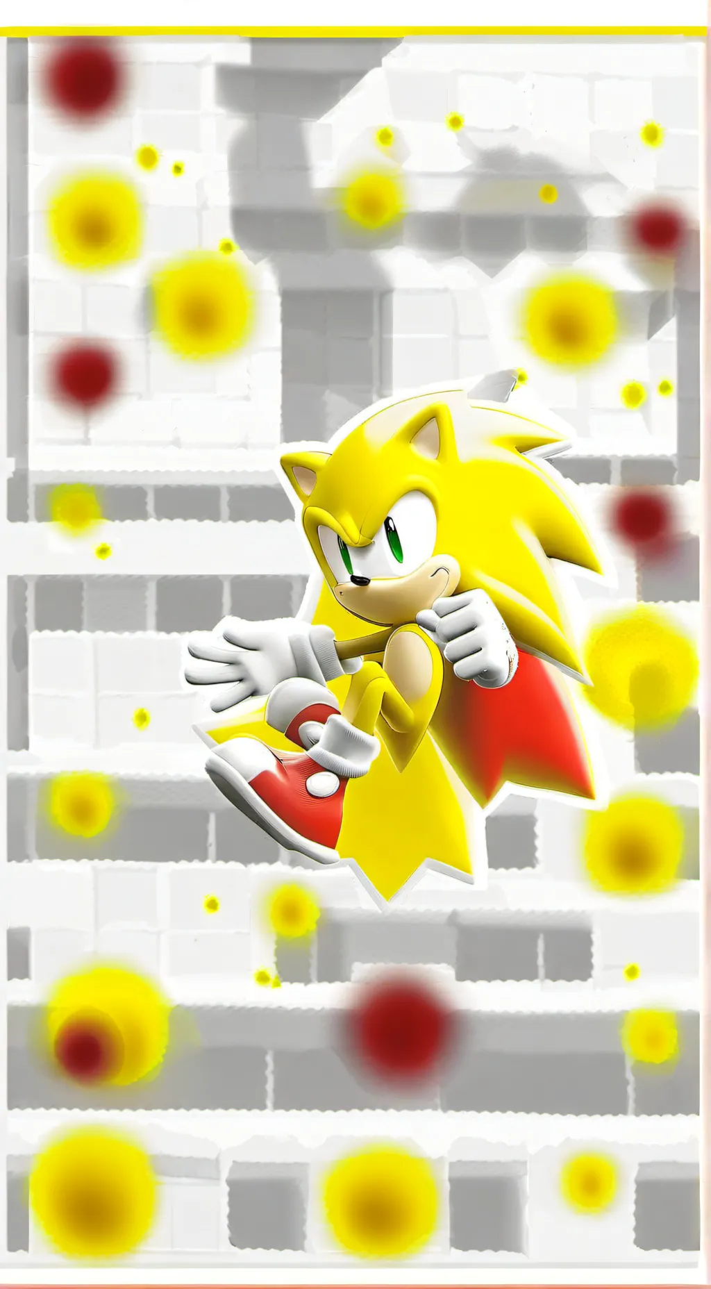 ai character: super sonic background