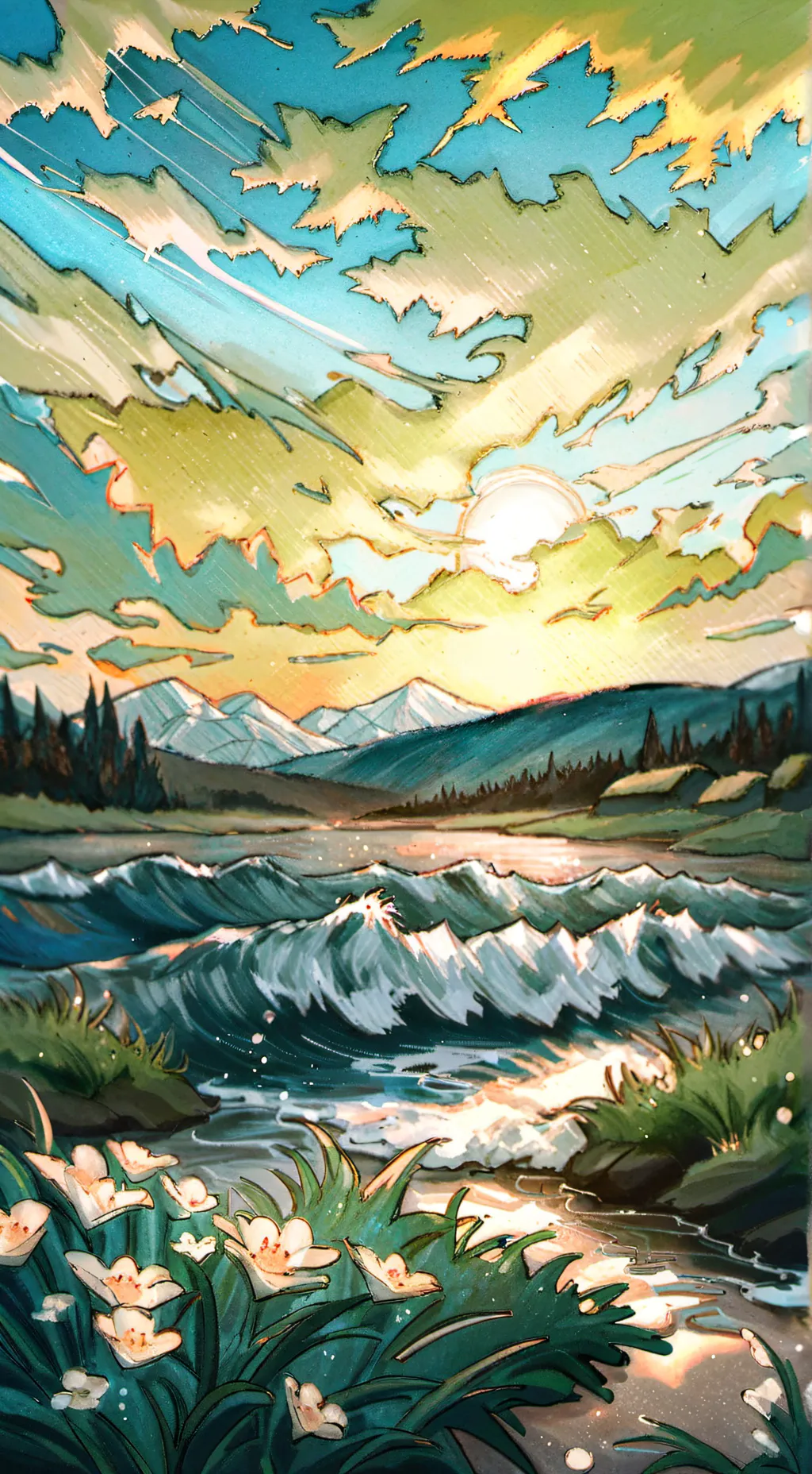 ai character: Olivia (F.W) background