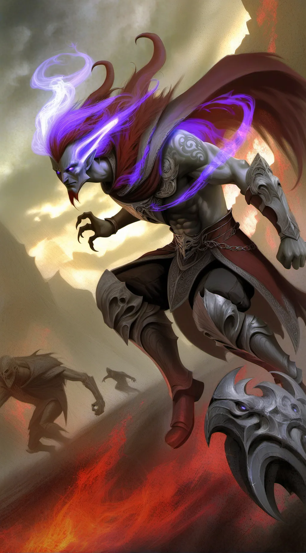 ai character: Hh background