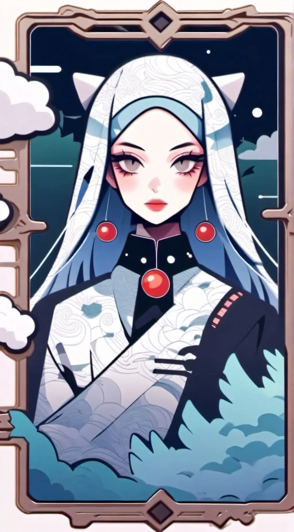 ai character: Lilly background