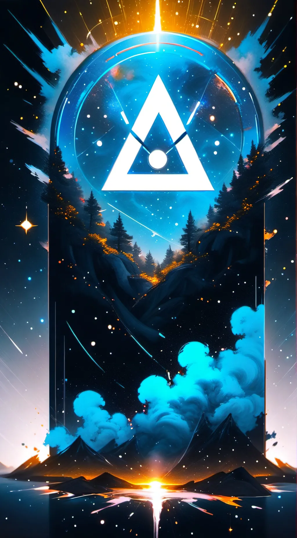 ai character: MI sigma background