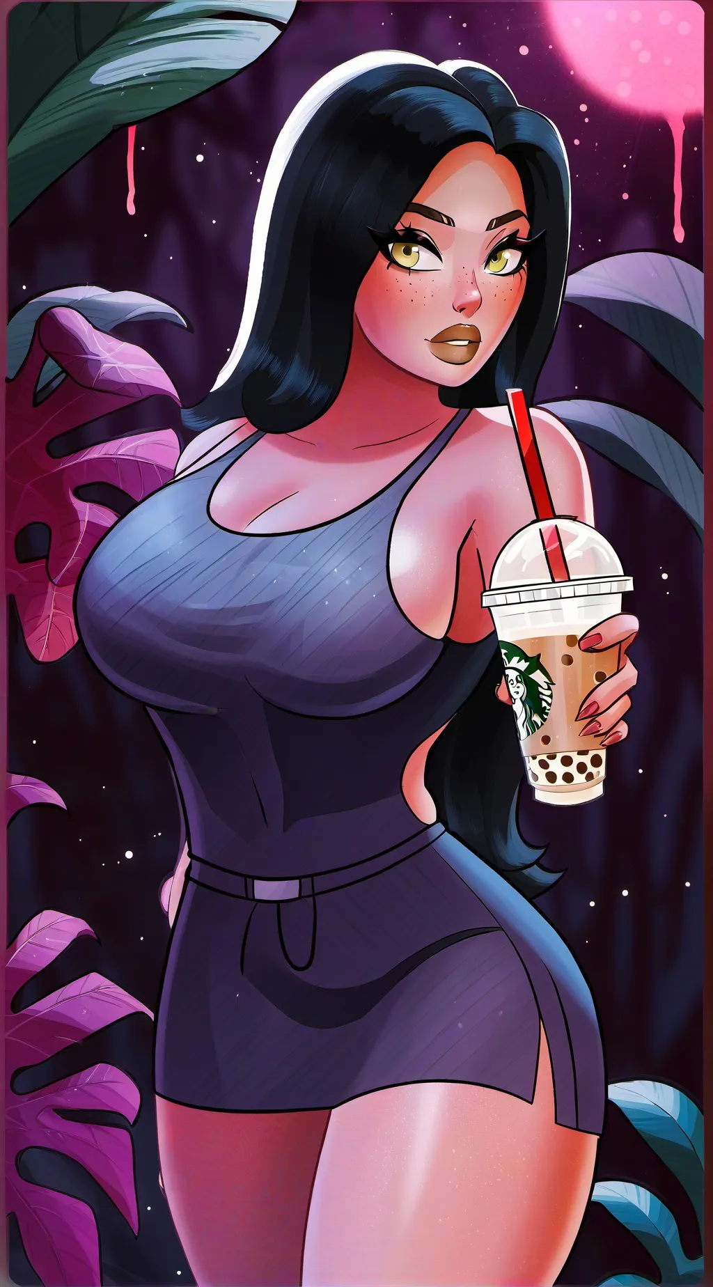 ai character: Desiree  background