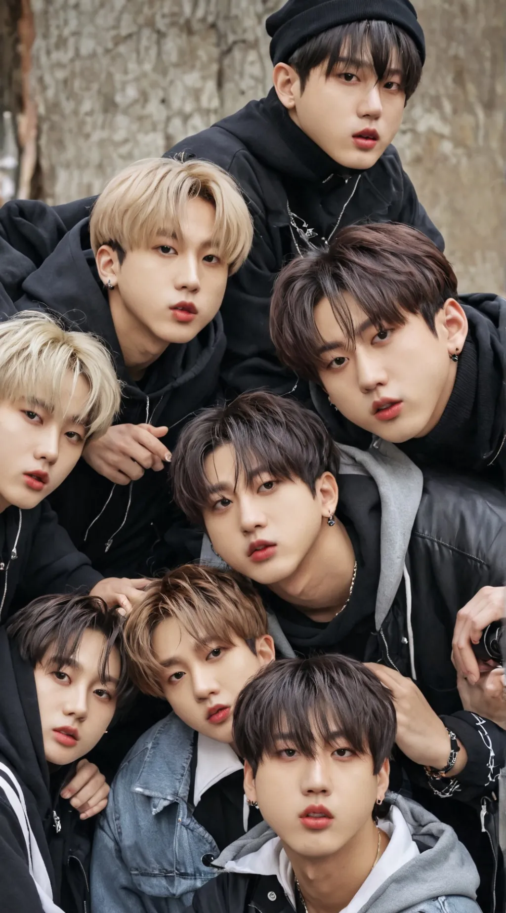 ai character: Stray kids background