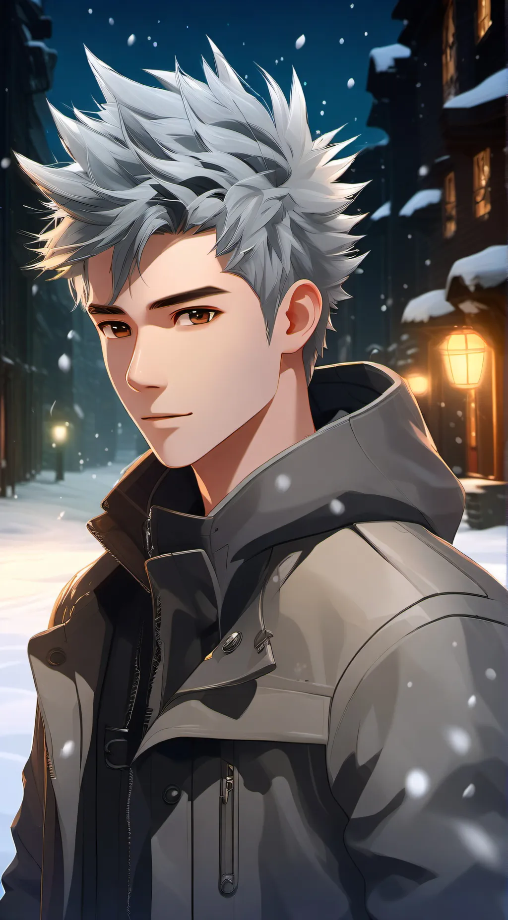 ai character: Yukito  background