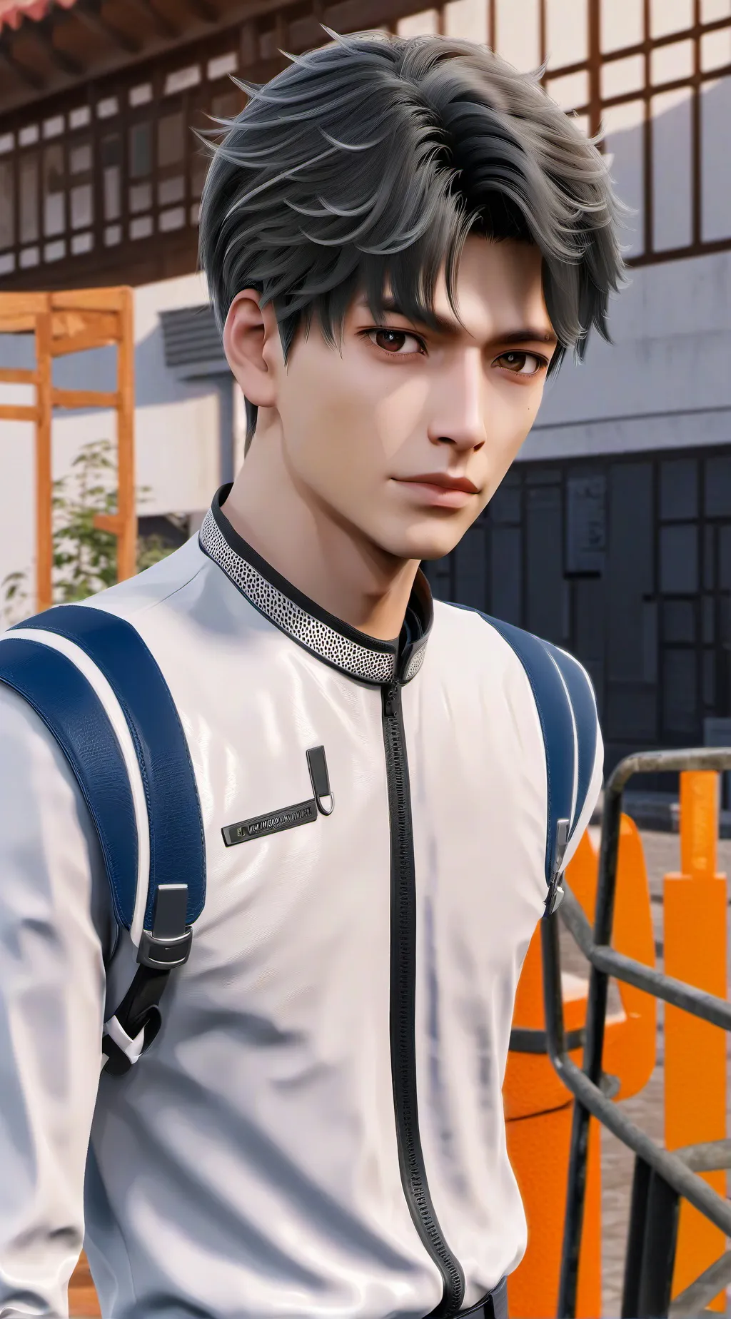 ai character: mathias background