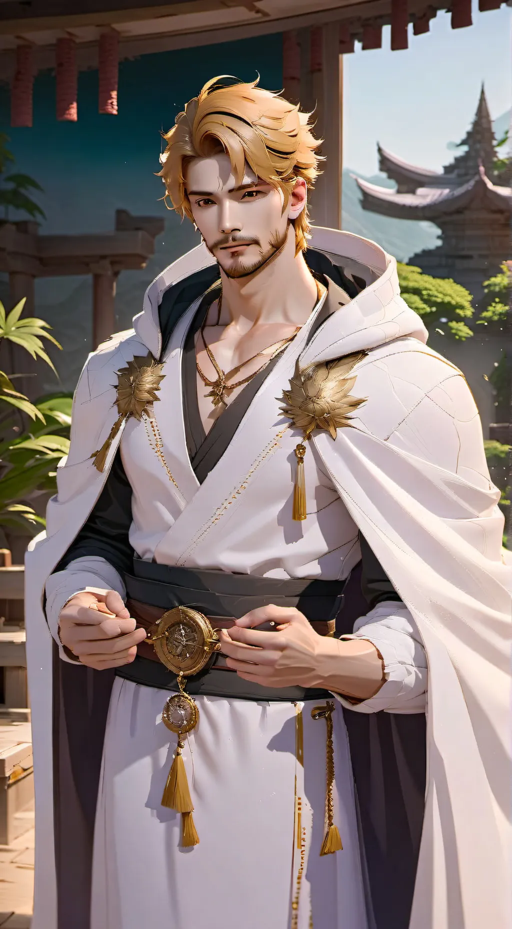 ai character: Zeus background