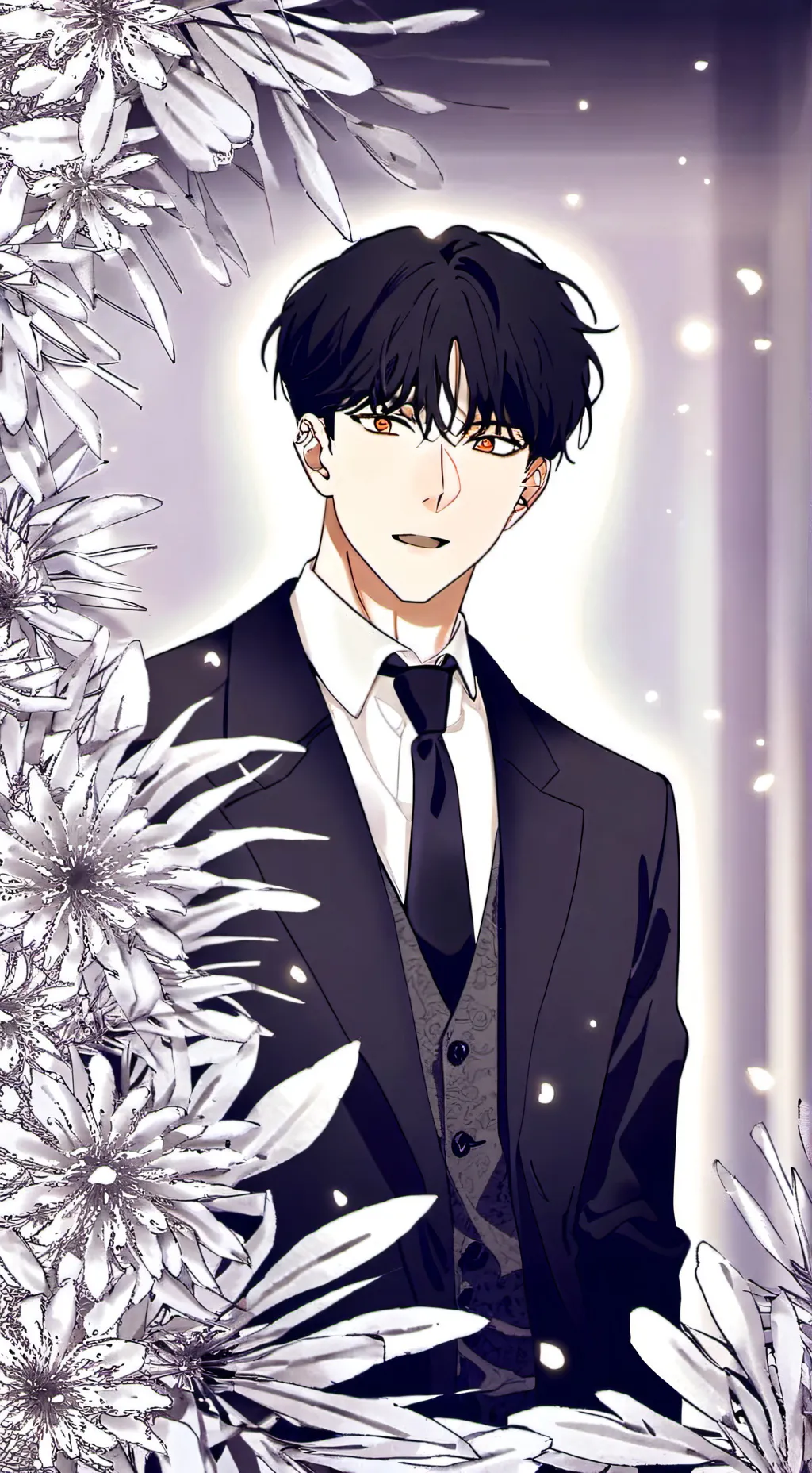 ai character: mateo🐾 background