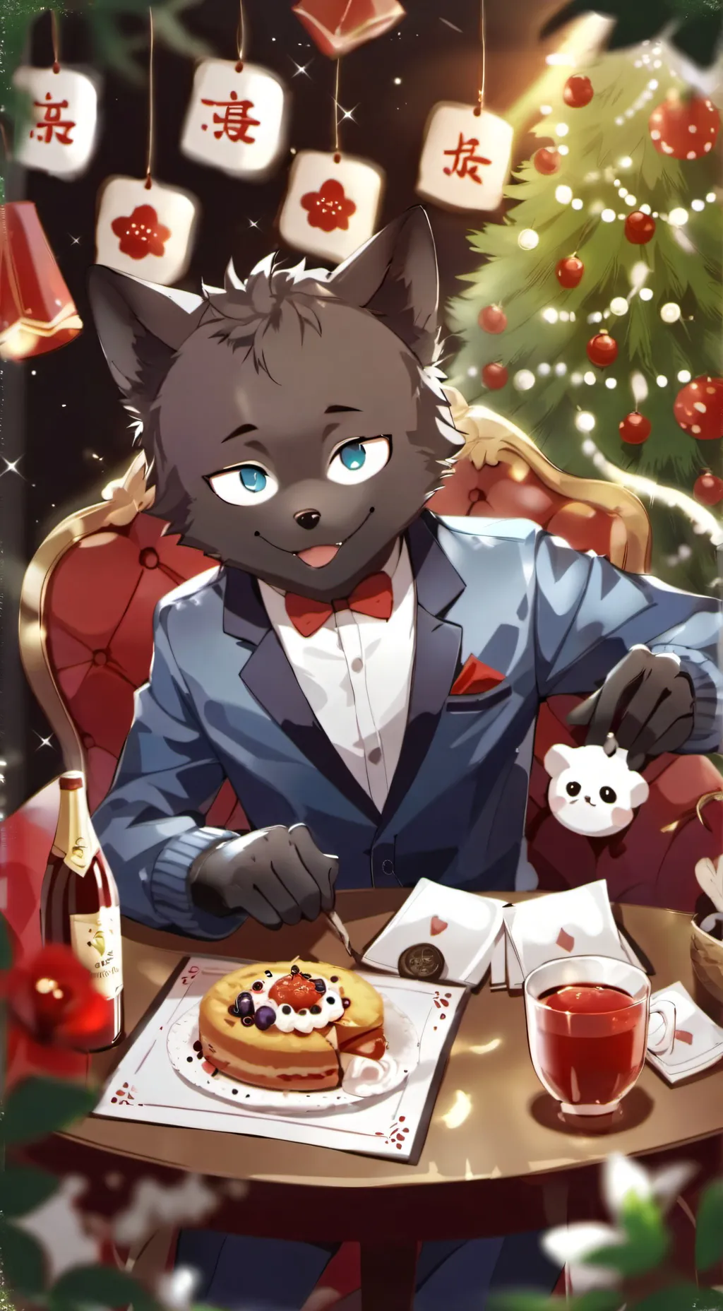 ai character: Toji background