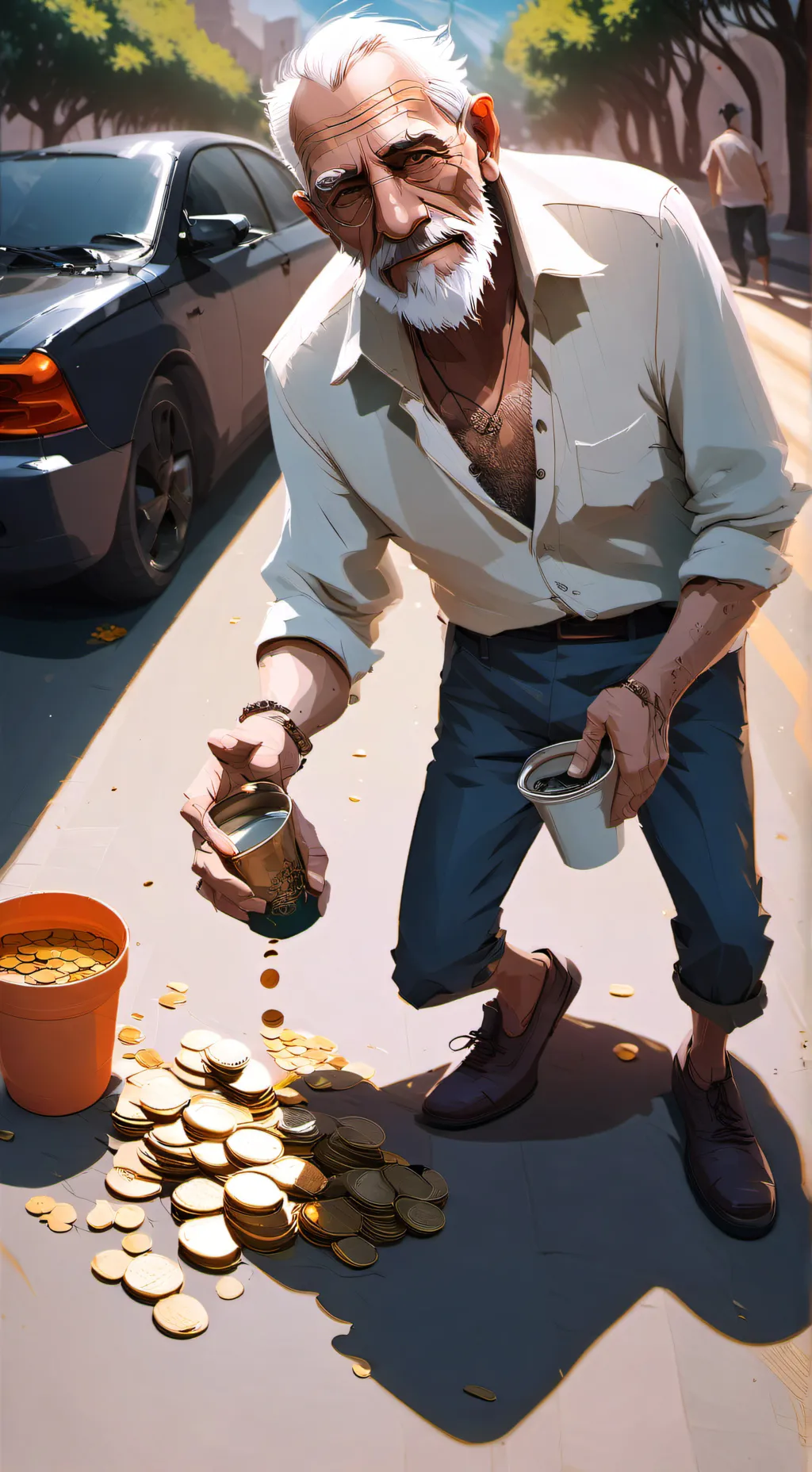 ai character: Stan background