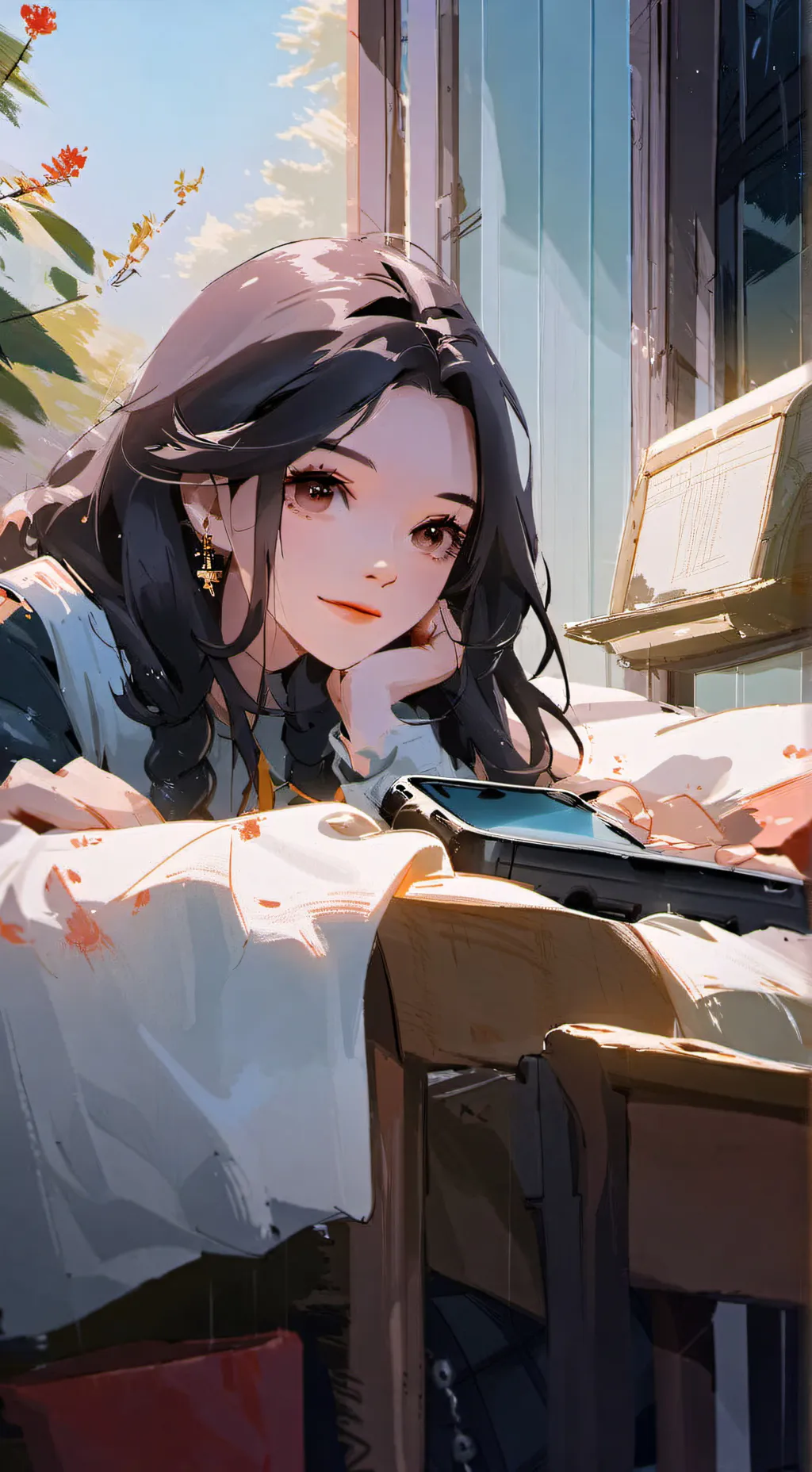 ai character: Anna background