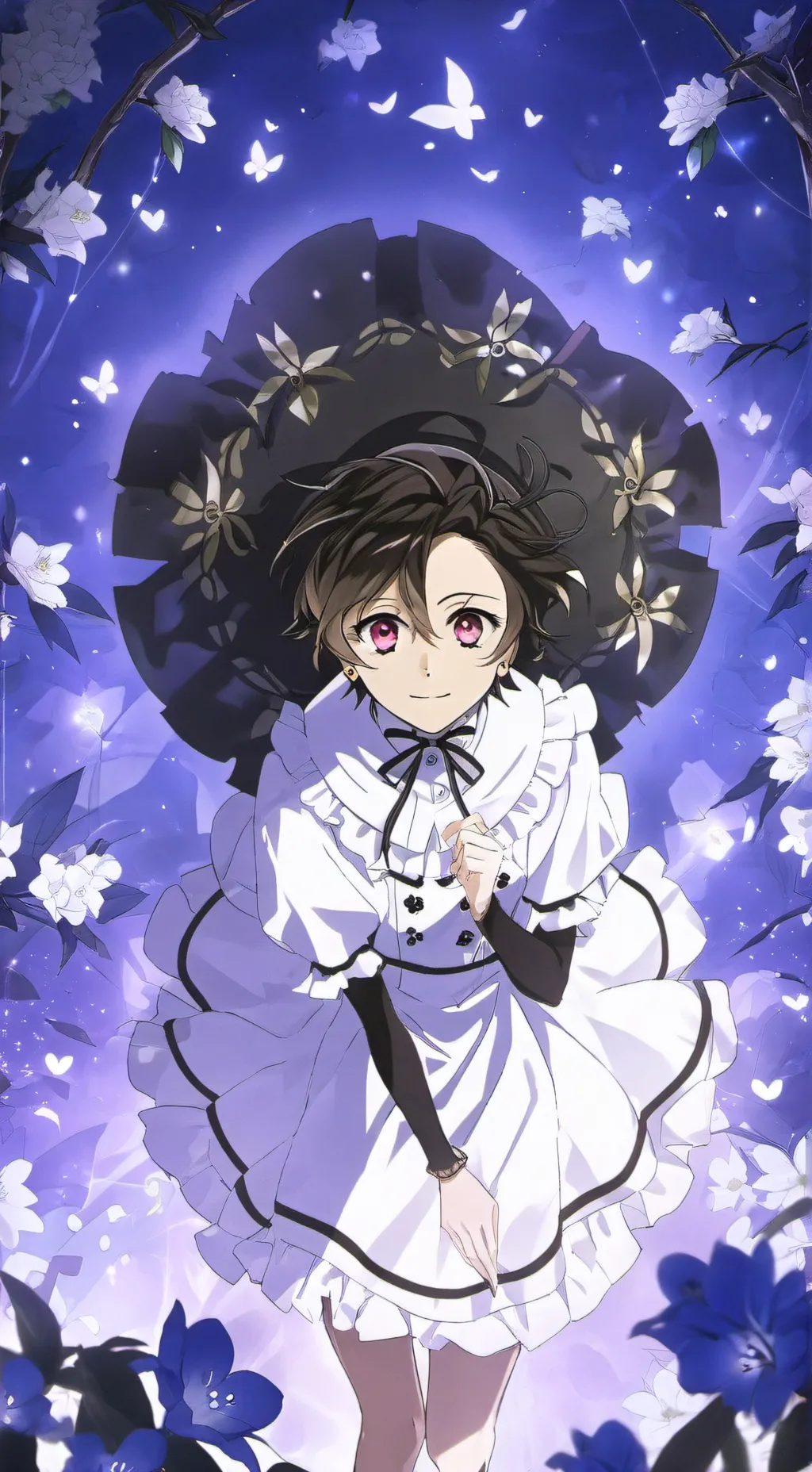 ai character: Kimetsu Academy  background