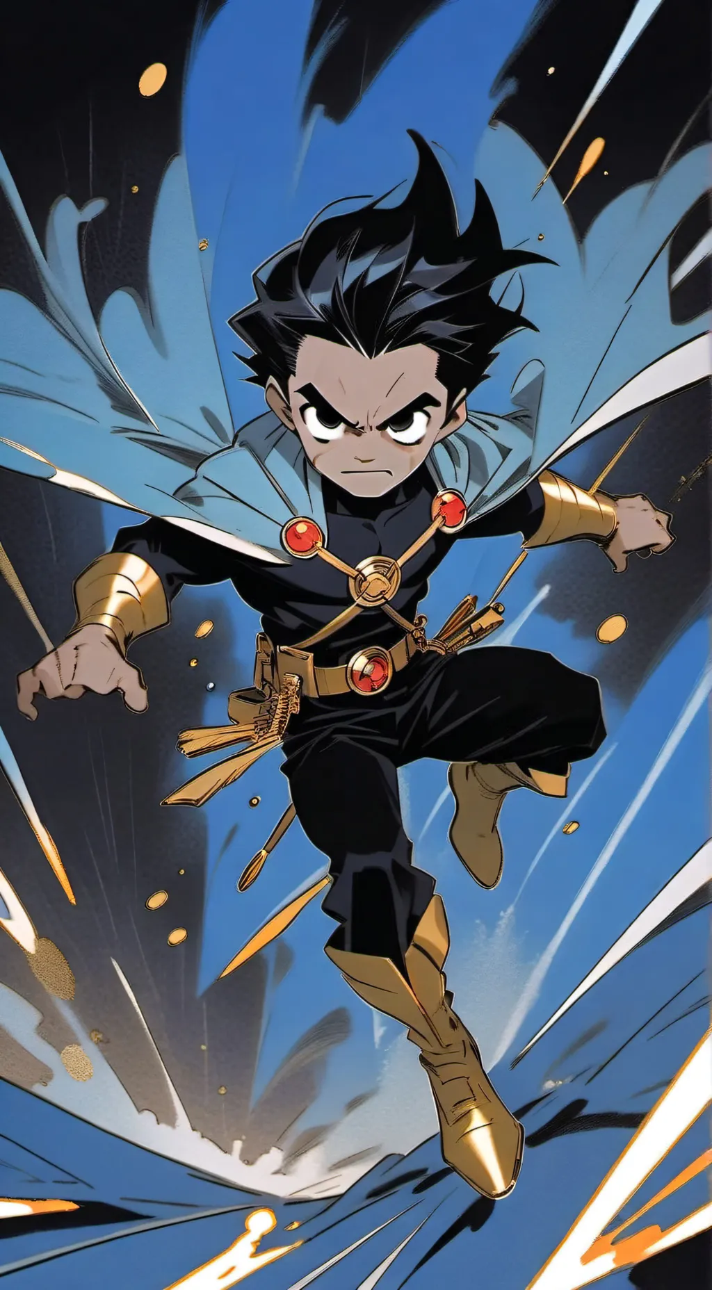 ai character: MHA new student background