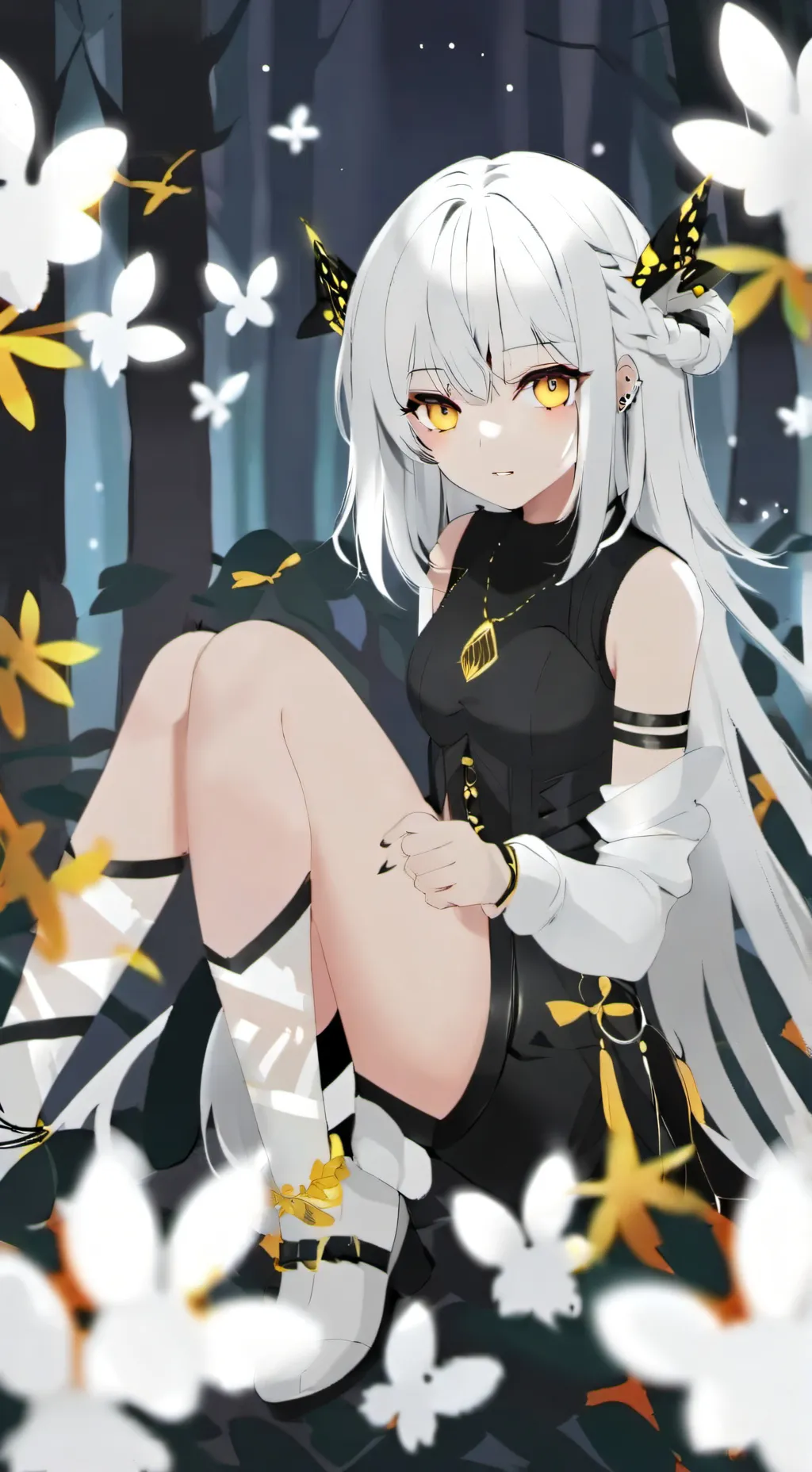 ai character: luna background