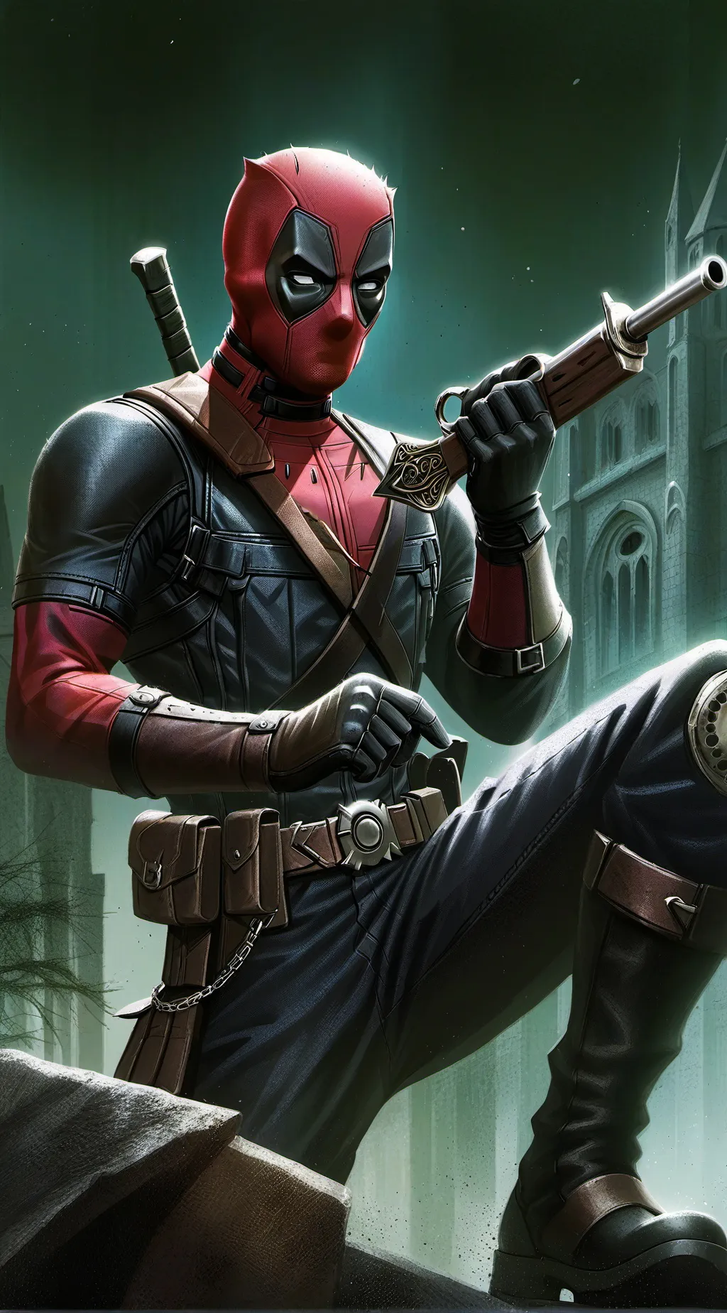 ai character: COD(Deadpool) background