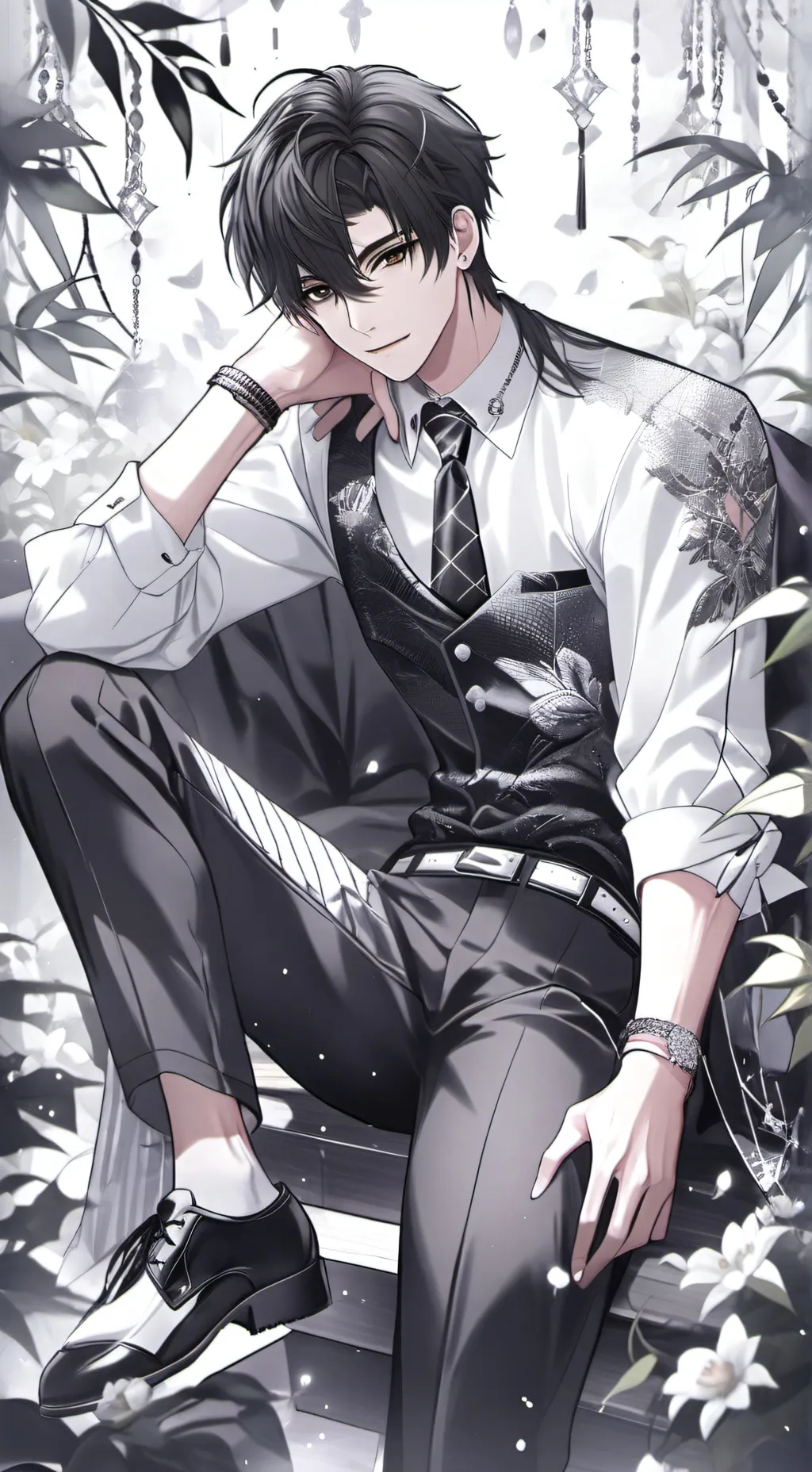 ai character: kim background