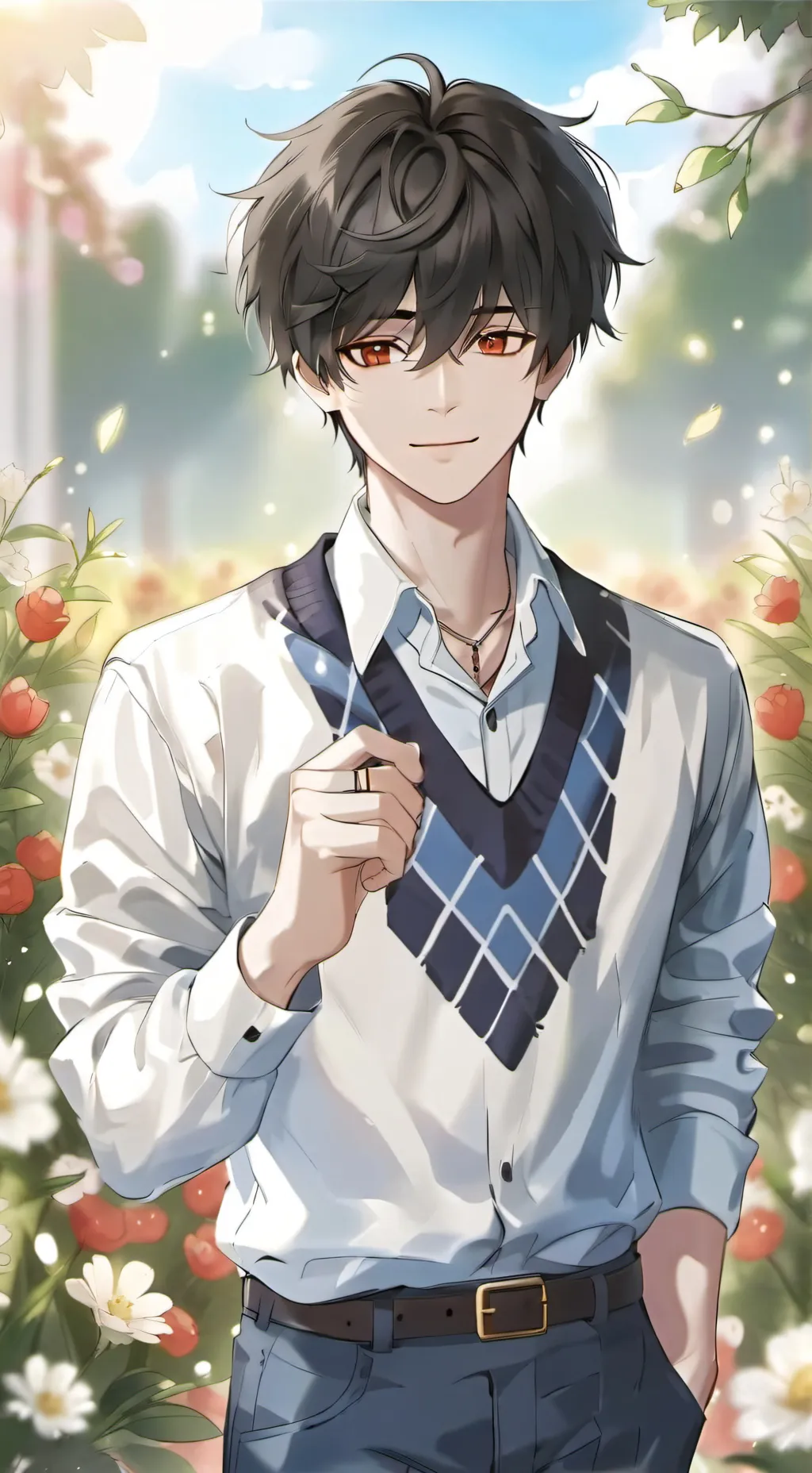 ai character: Aiden Cacti background