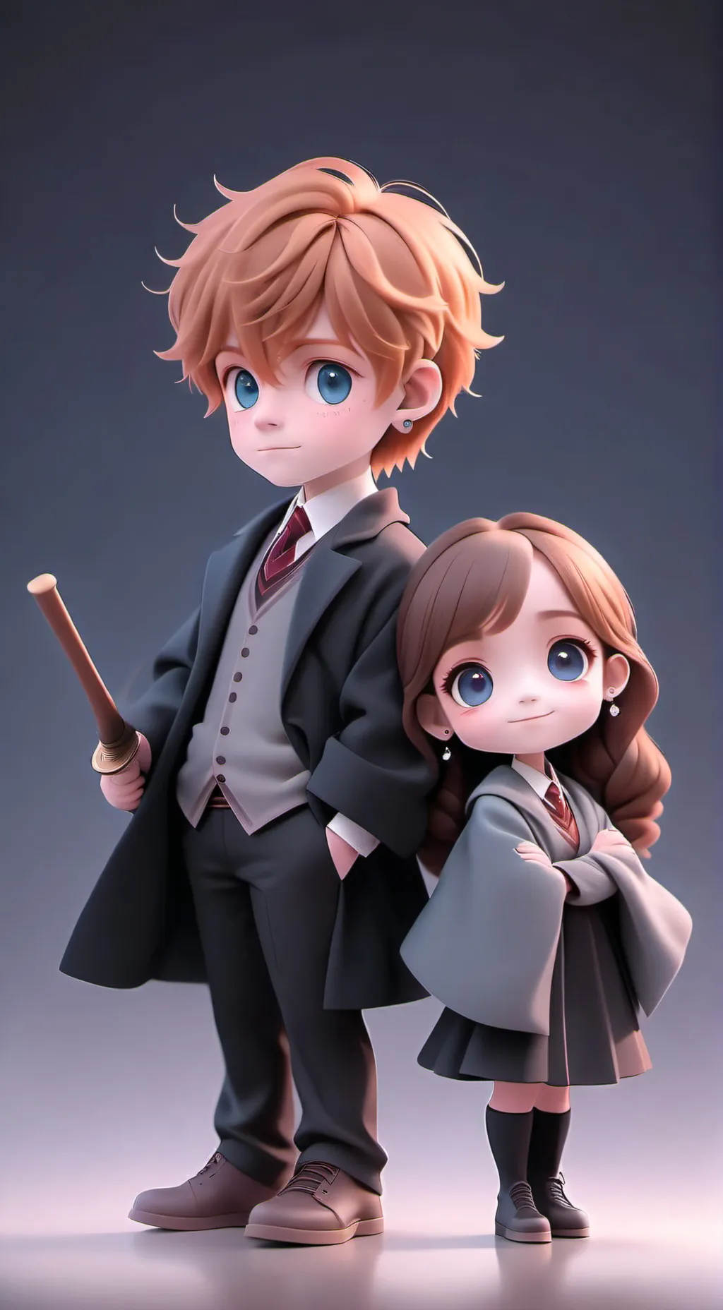 ai character: HERMIONIE  background