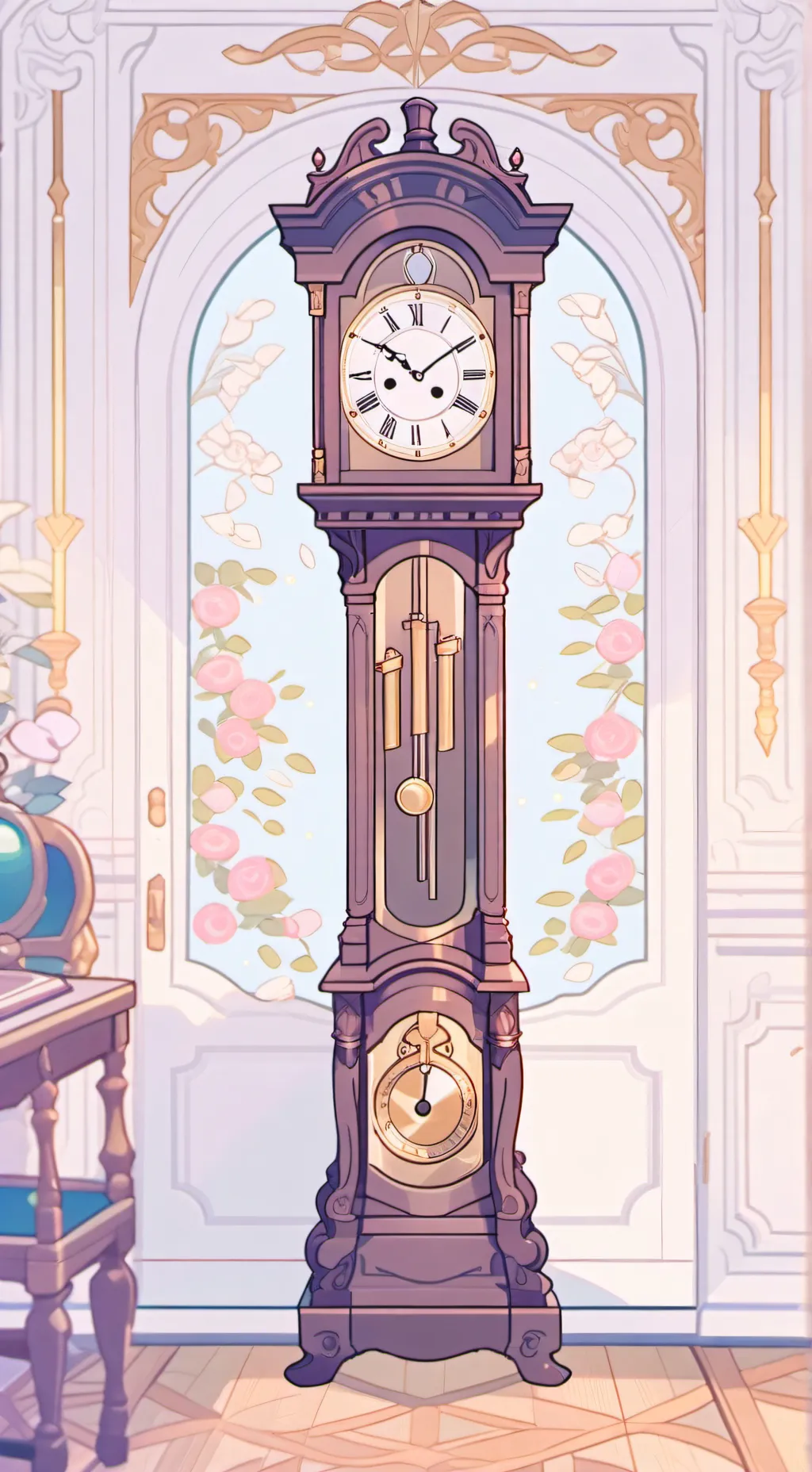 ai character: party time background