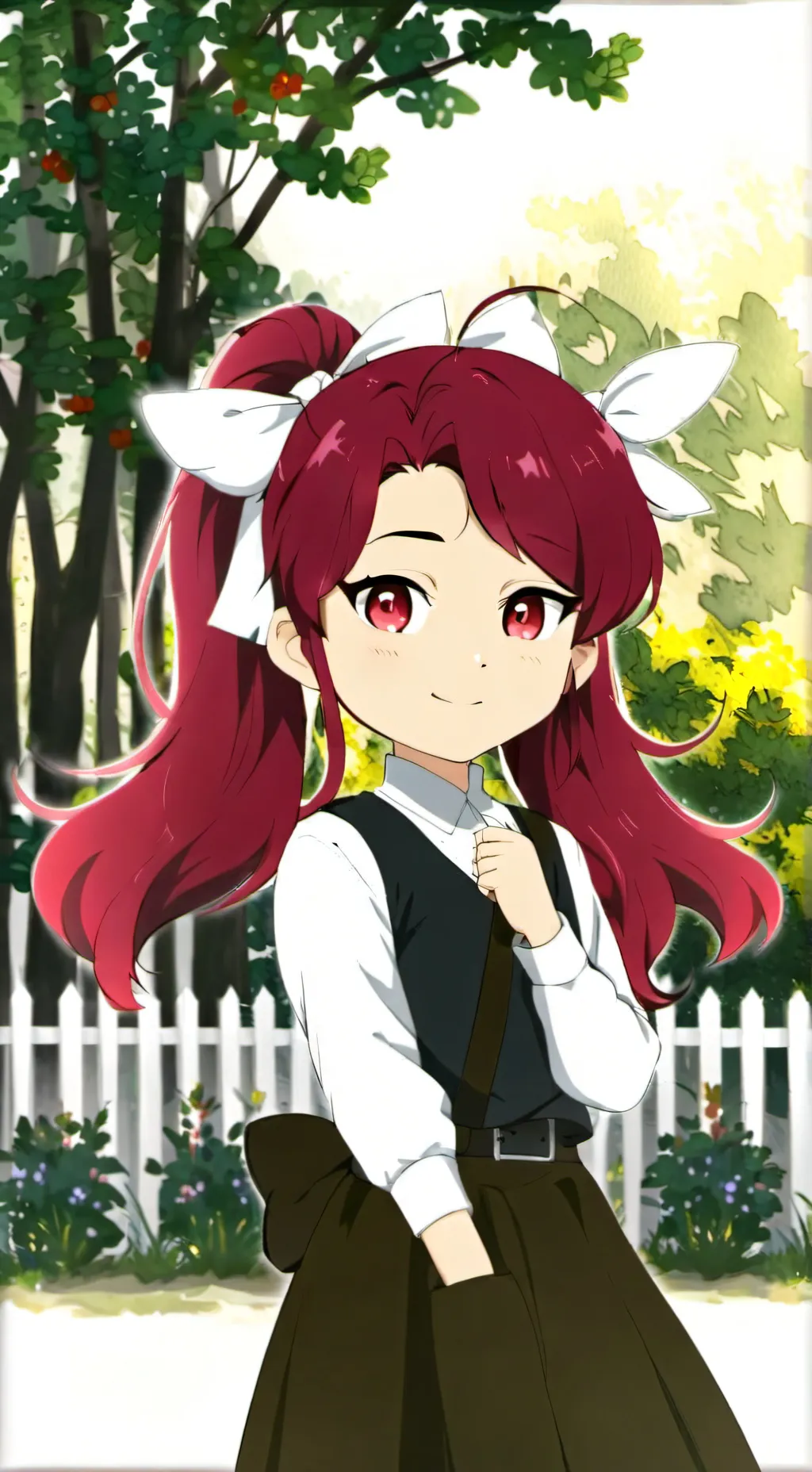 ai character: Katherine  background