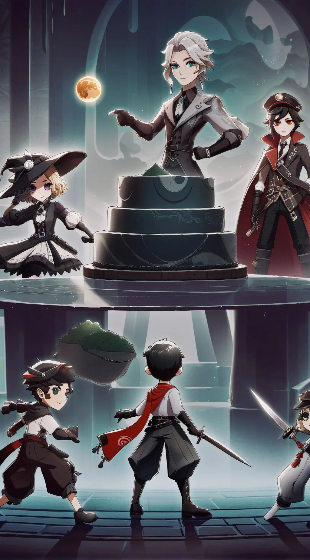 ai character: Nicholas Roman background