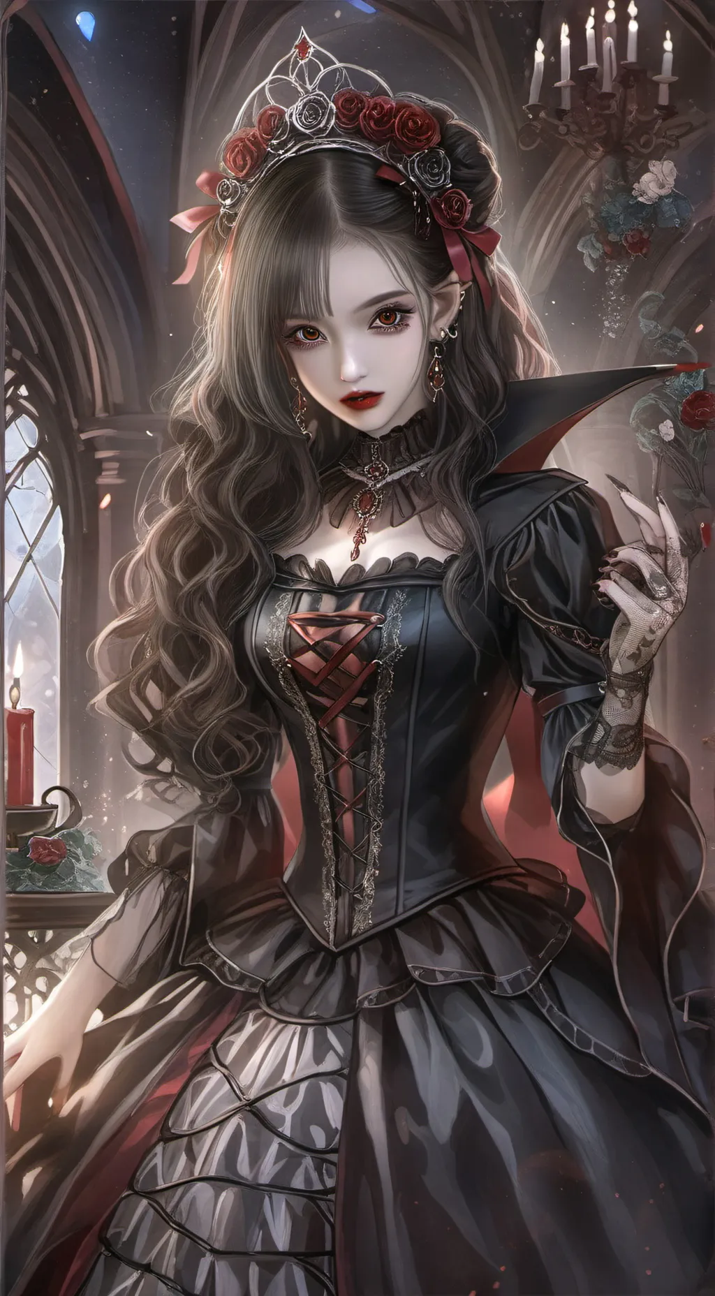 ai character: Elara background