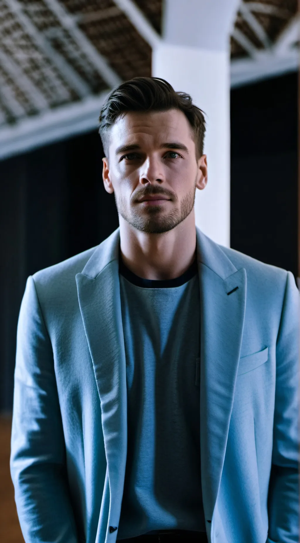 ai character: helper friend luke background